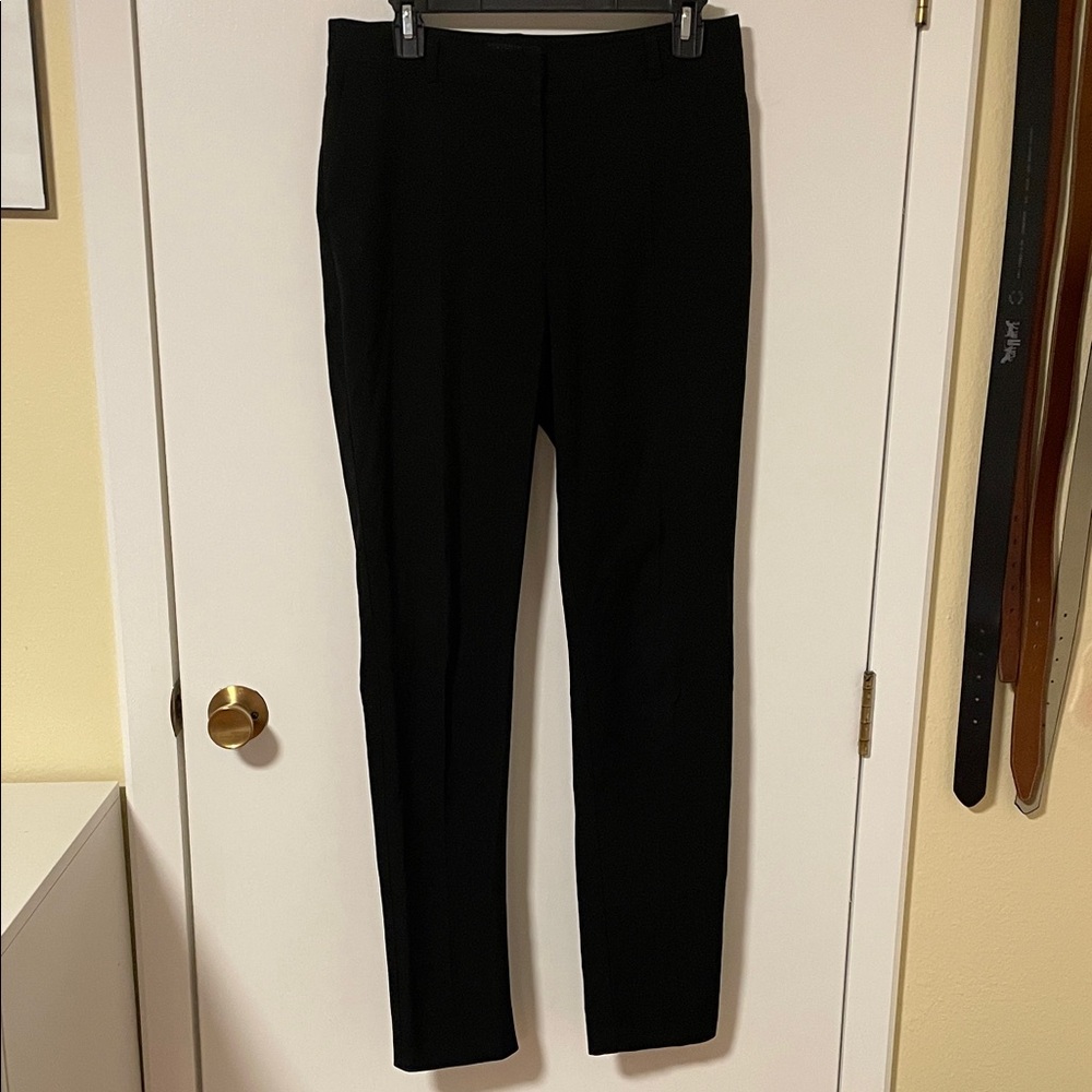 Elegant Black Women's Straight Leg Pants